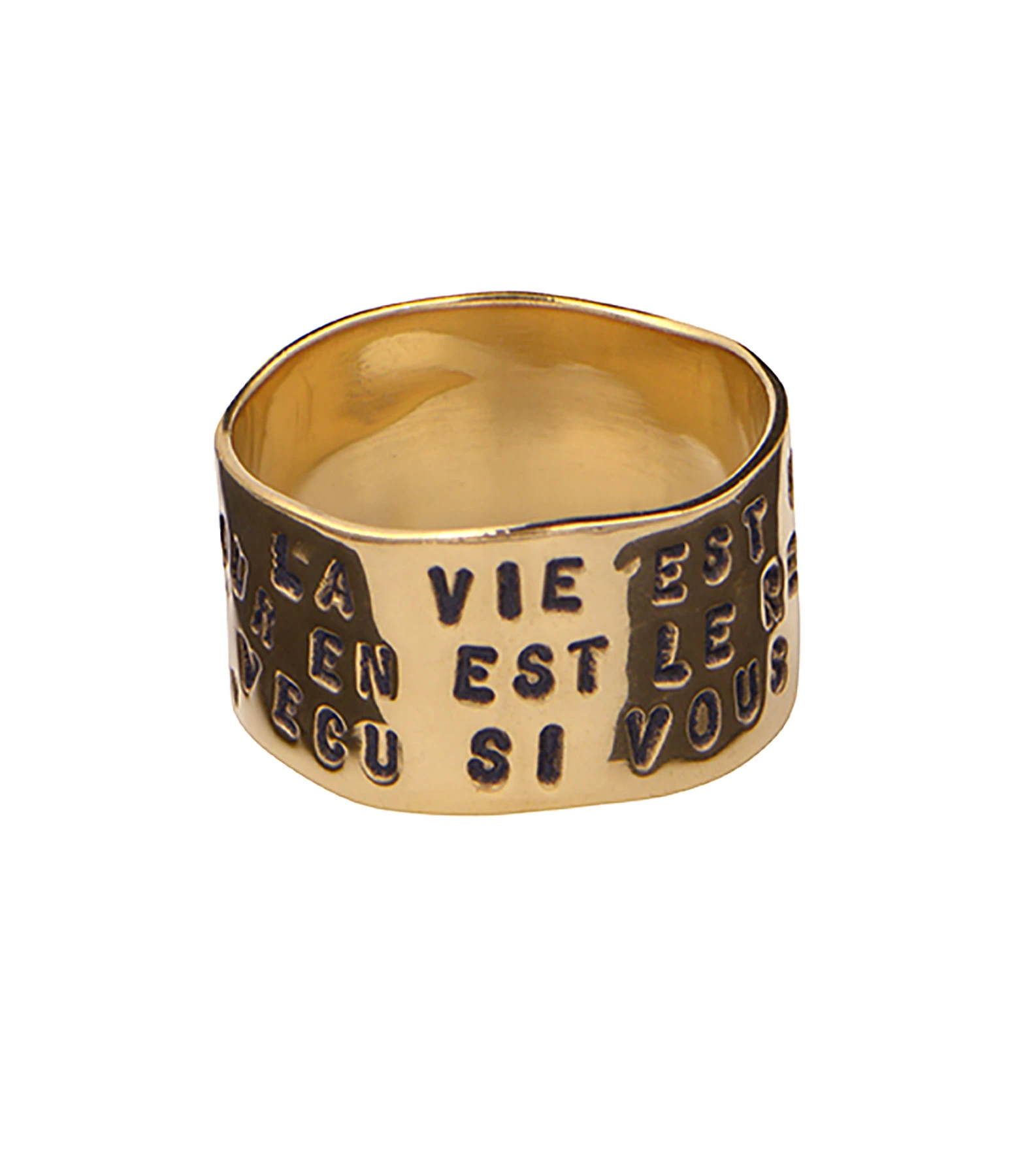 SERGE THORAVAL Bague Rêve Bis Vermeil 2 SERGE THORAVAL Bague Rêve Bis Vermeil – Image 2