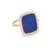 Ginette NY Bague Antique Lapis Or Rose