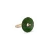 Ginette NY Bague Donut Jade Or Rose