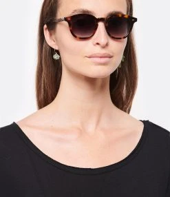 RENDEL PARIS Lunettes De Soleil Crest Tortoise Gradient Blue Grey -Shaker Jewels Magasin rende look20220419 306