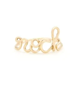 ATELIER PAULIN Bague Originale Rock Gold Filled Jaune