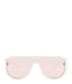 RENDEL PARIS Lunettes De Soleil Ruben Écru Rose
