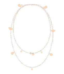 Ginette NY Sautoir Bliss 13 Or Rose