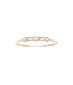 STONE PARIS Bague Simple Serenity Or Diamants -Shaker Jewels Magasin serenity bague or rose et diamants 1