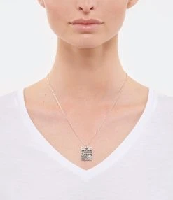 SERGE THORAVAL Collier Reflet Plaque Argent -Shaker Jewels Magasin serge look20210402 152