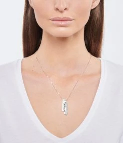 SERGE THORAVAL Collier Love Martelé Argent 5 SERGE THORAVAL Collier Love Martelé Argent -Shaker Jewels Magasin serge look20220103 134