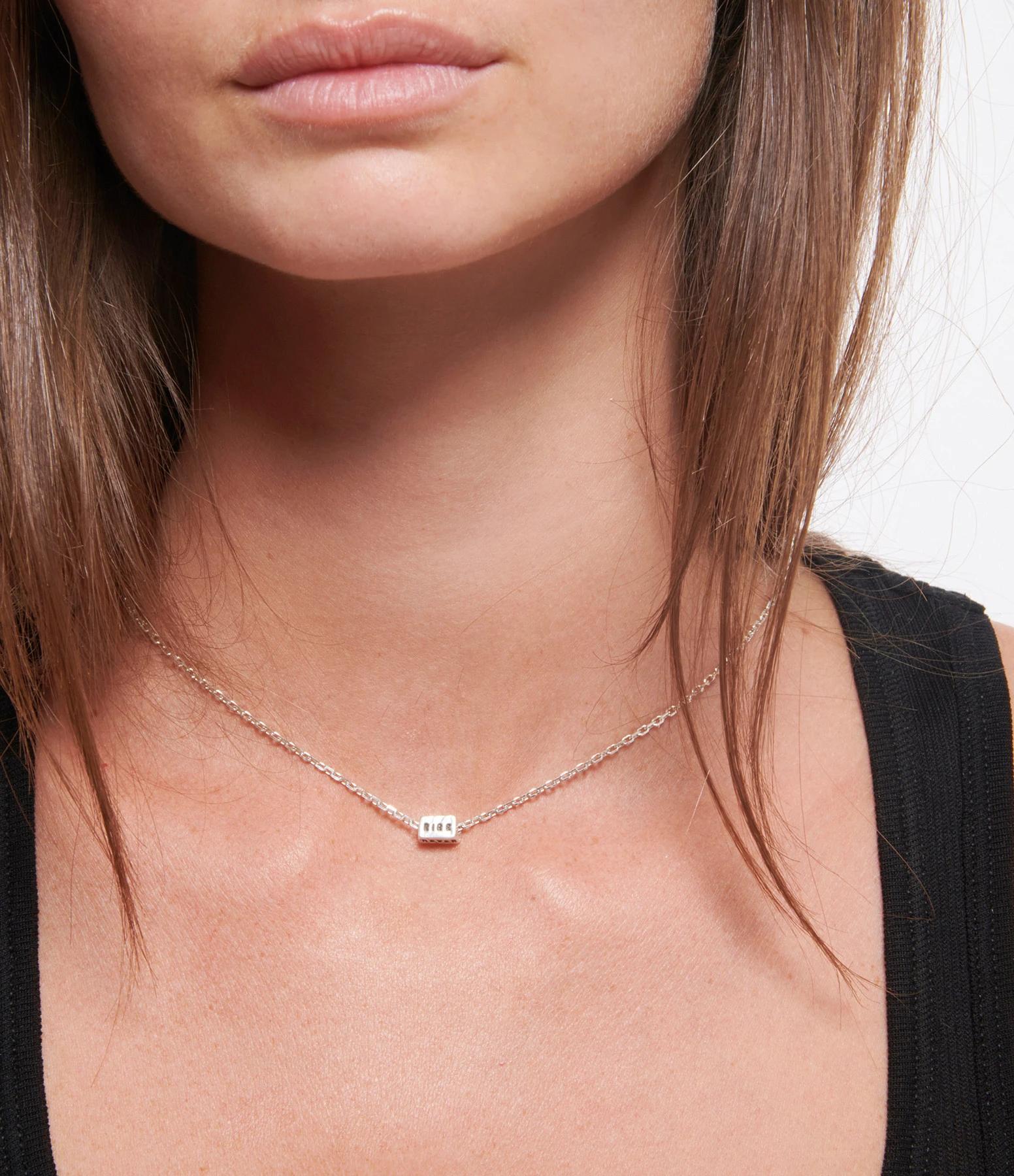 SERGE THORAVAL Collier Aimer, Rêver, Rire Argent 6 SERGE THORAVAL Collier Aimer, Rêver, Rire Argent – Image 6