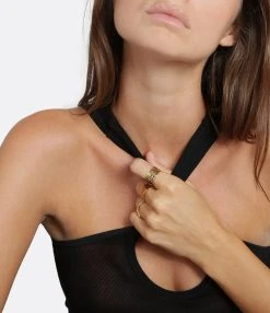 SERGE THORAVAL Bague Edmond Rostand Large Vermeil -Shaker Jewels Magasin serge look20220715 146 3