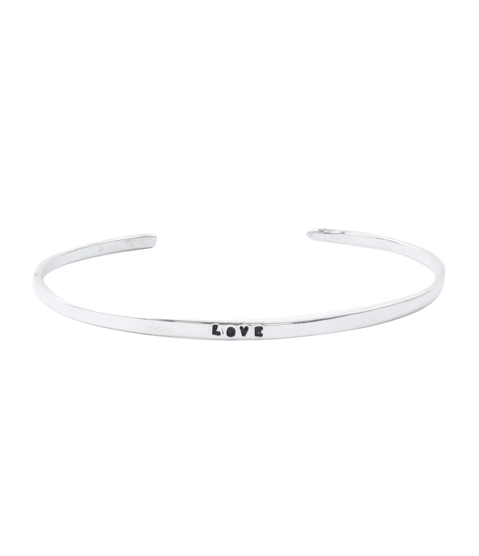 SERGE THORAVAL Jonc Love Argent 2mm 1 SERGE THORAVAL Jonc Love Argent 2mm
