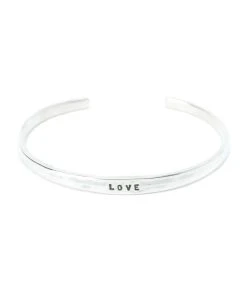 SERGE THORAVAL Jonc Love Argent 3mm