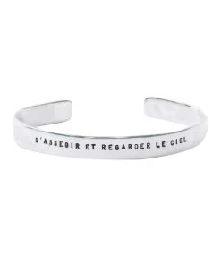 SERGE THORAVAL Jonc S'asseoir Et Regarder Le Ciel Argent