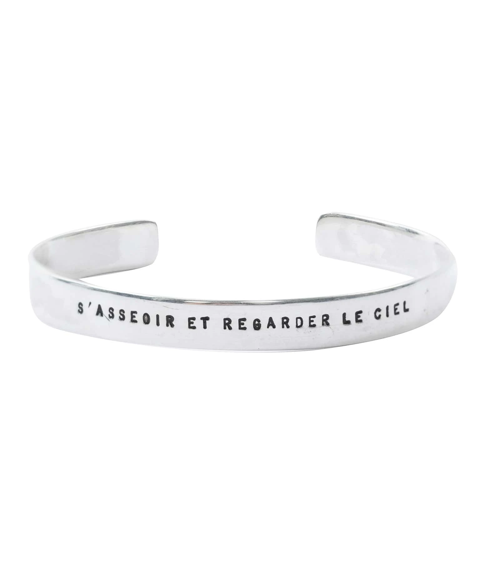 SERGE THORAVAL Jonc S'asseoir Et Regarder Le Ciel Argent 1 SERGE THORAVAL Jonc S'asseoir Et Regarder Le Ciel Argent