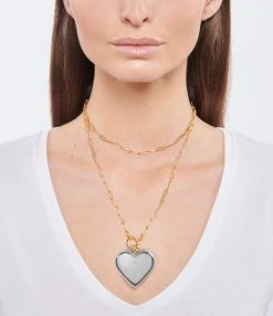 SHAKER JEWELS Sautoir Cœur GM Argent Doré 6 SHAKER JEWELS Sautoir Cœur GM Argent Doré -Shaker Jewels Magasin shake look20220103 173