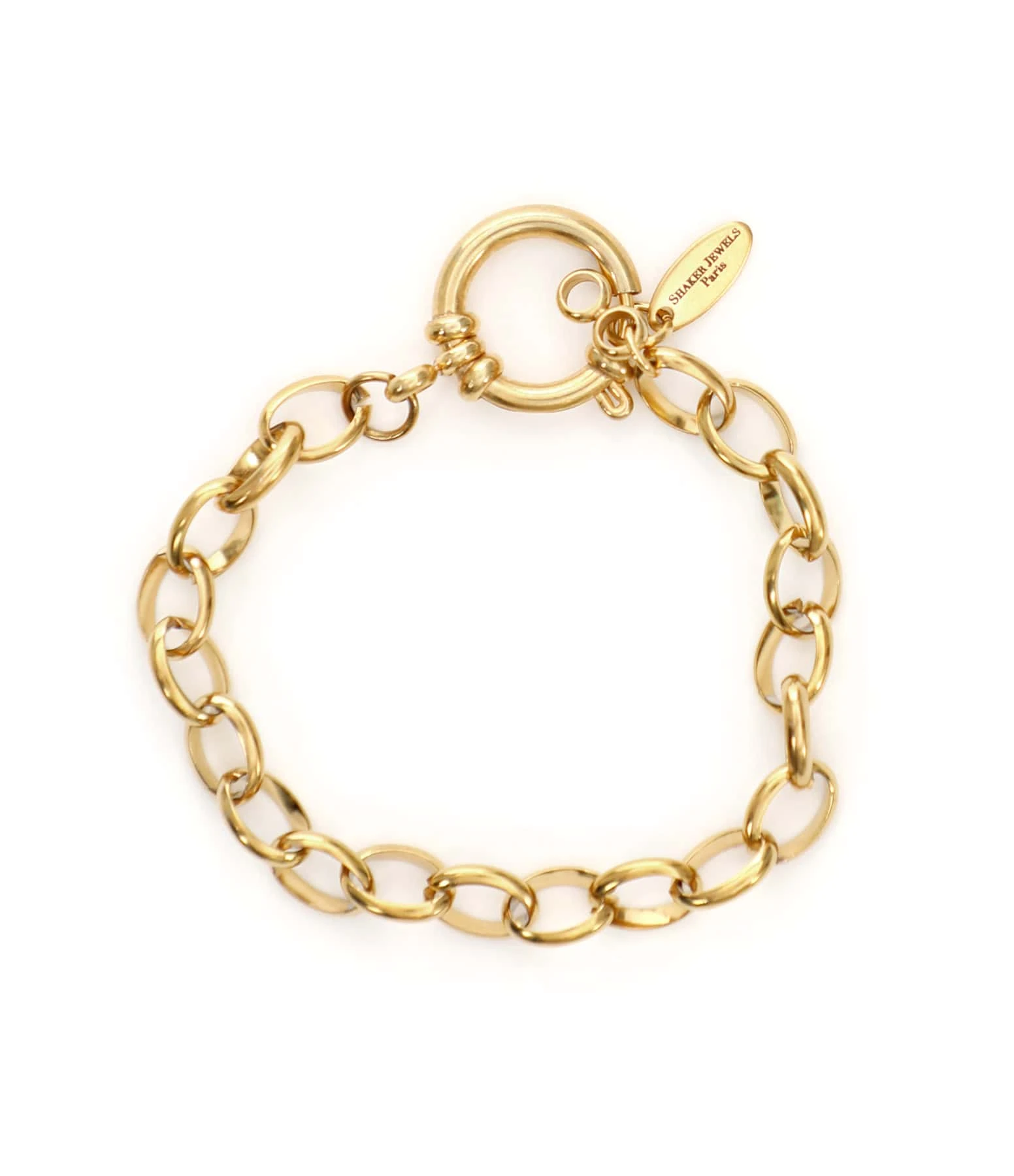 SHAKER JEWELS Bracelet Aix Argent Doré 1 SHAKER JEWELS Bracelet Aix Argent Doré