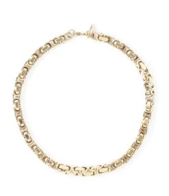 SHAKER JEWELS Collier Holy Argent Doré