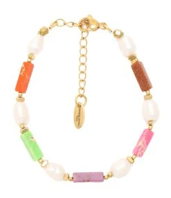 SHAKER JEWELS Bracelet Kami Hématite Multicolore