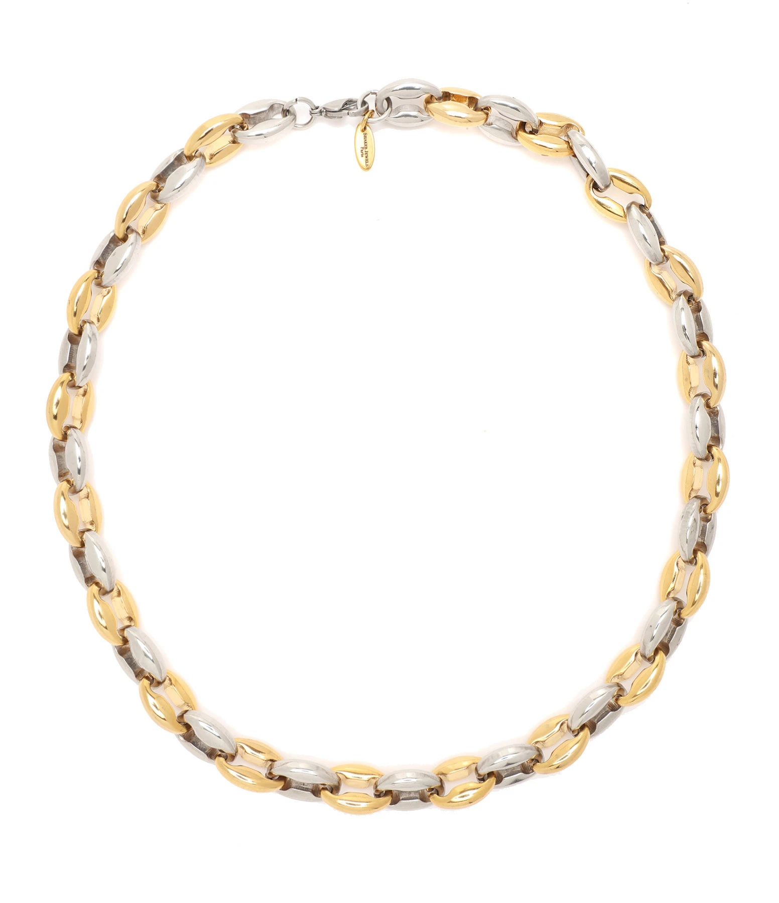 SHAKER JEWELS Collier Volia BE Argent Doré 1 SHAKER JEWELS Collier Volia BE Argent Doré