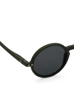 IZIPIZI Lunettes De Soleil #G La Ronde Kaki 6 IZIPIZI Lunettes De Soleil #G La Ronde Kaki -Shaker Jewels Magasin slmsgc25 3 izi g sun kaki green vue3