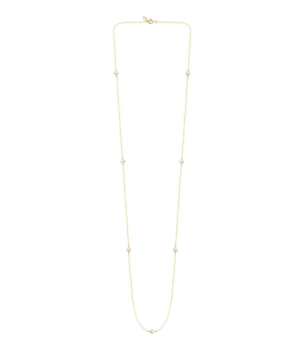 CHARLET Sautoir Massilia Perles D'Eau Douce Or Jaune 2 CHARLET Sautoir Massilia Perles D'Eau Douce Or Jaune – Image 2