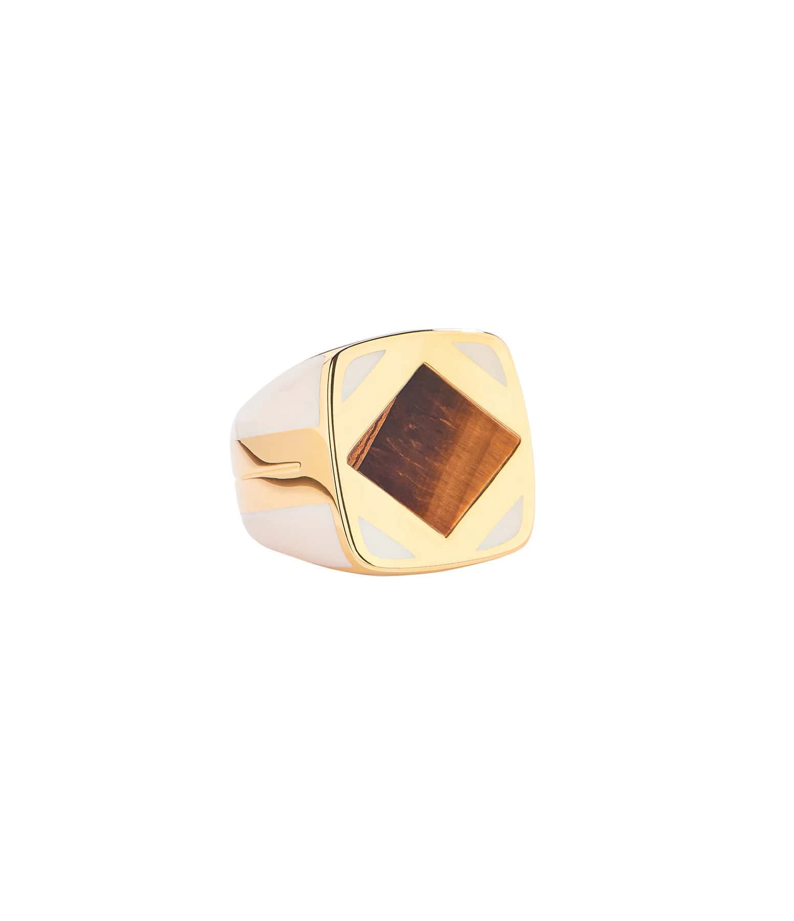 Aurélie Bidermann Bague Ambora Œil De Tigre 1 Aurélie Bidermann Bague Ambora Œil De Tigre