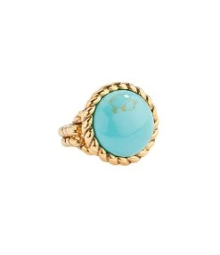 Aurélie Bidermann Bague Lagoa Turquoise