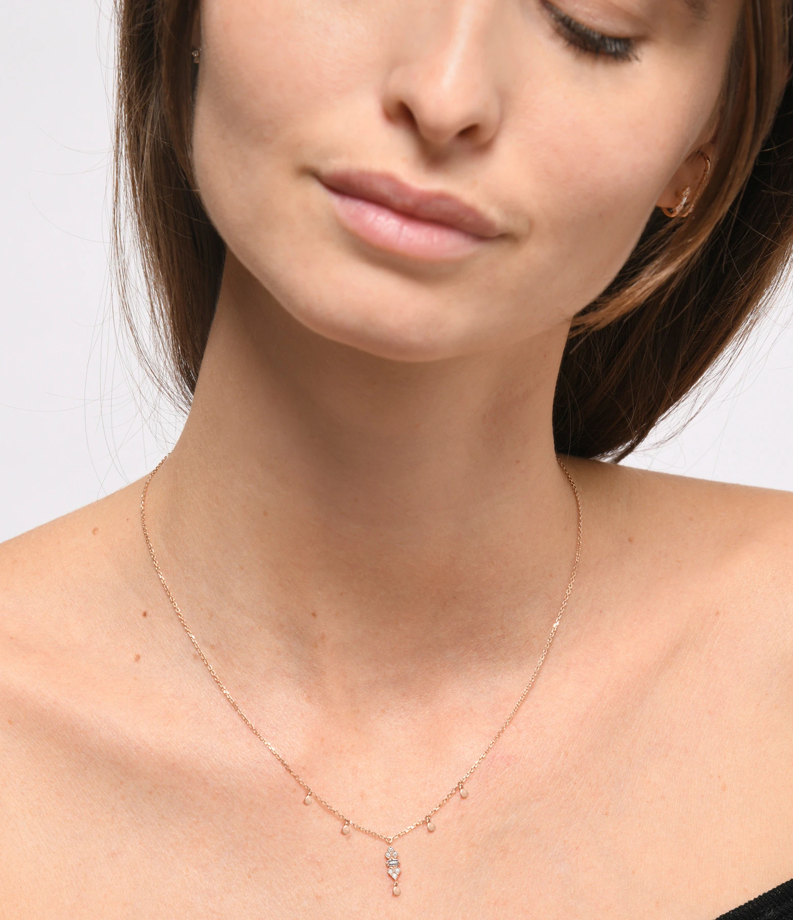 STONE PARIS Collier Plein Soleil Or Jaune Diamants 2 STONE PARIS Collier Plein Soleil Or Jaune Diamants â Image 2