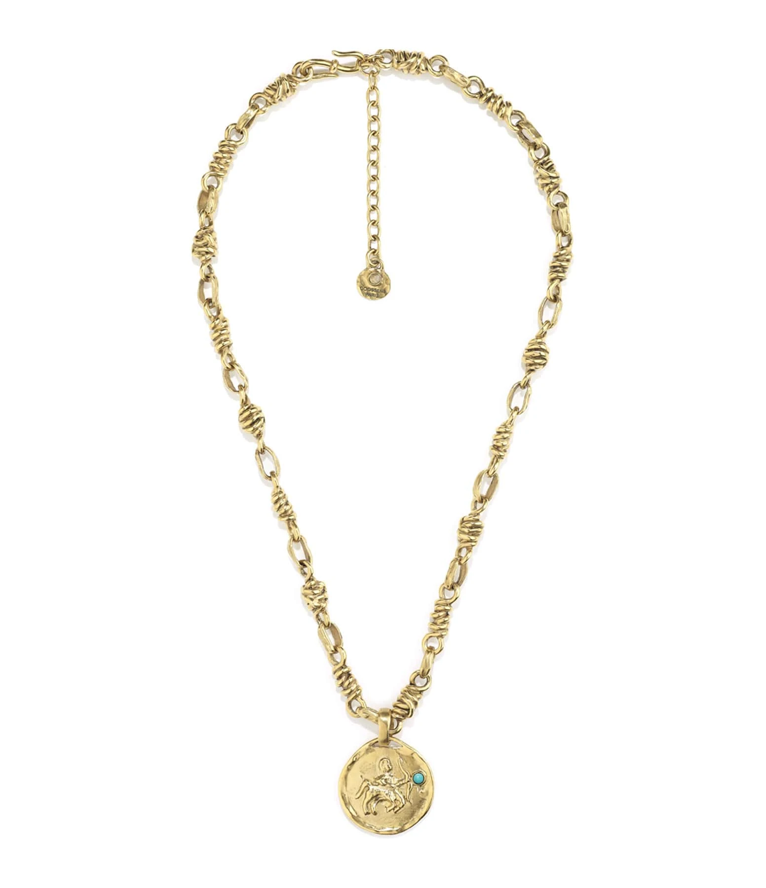 GOOSSENS PARIS Collier Talisman Astro Sagittaire Turquoise 2 GOOSSENS PARIS Collier Talisman Astro Sagittaire Turquoise â Image 2