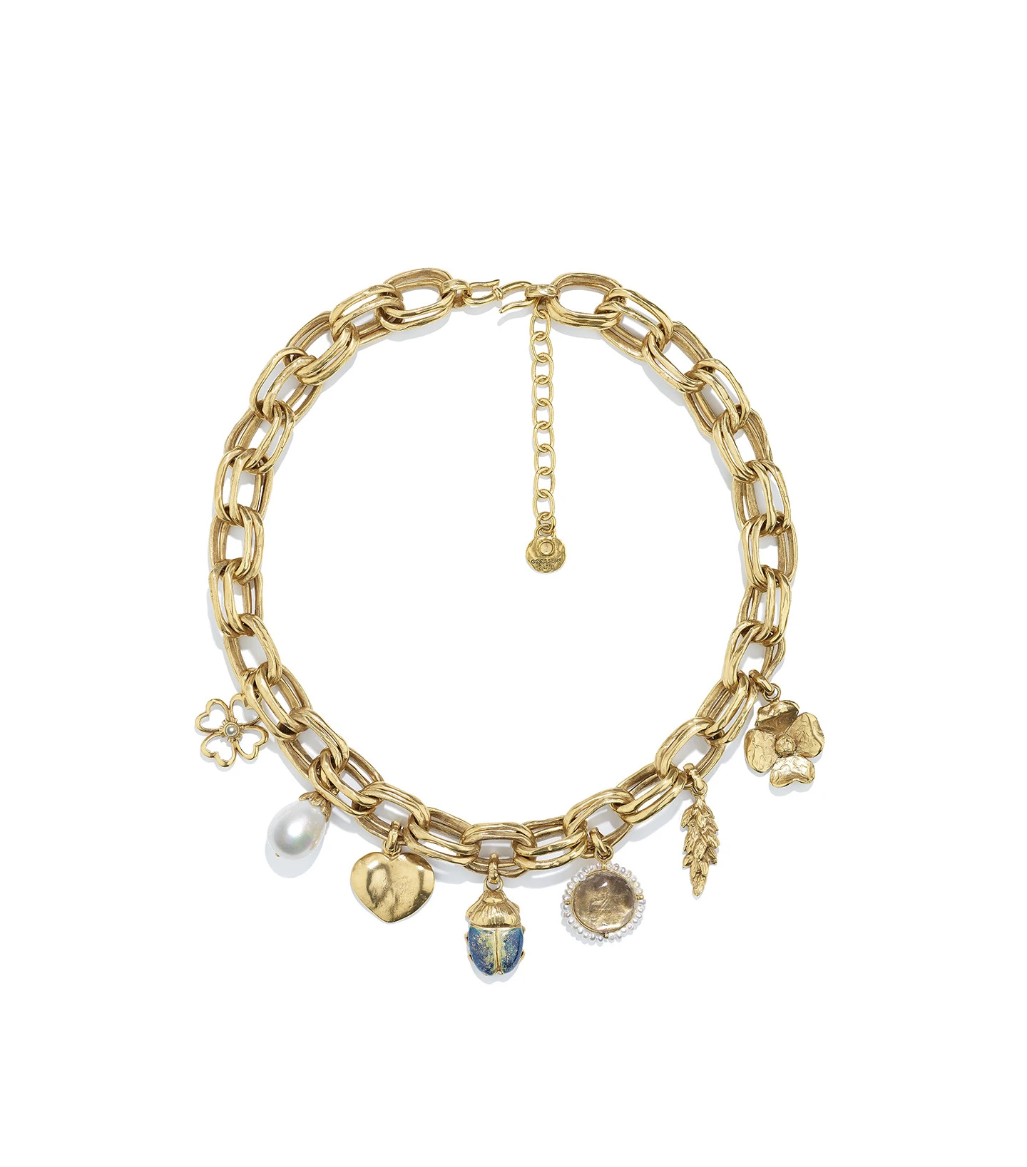 GOOSSENS PARIS Collier Talisman Cristal De Roche Naturel 1 GOOSSENS PARIS Collier Talisman Cristal De Roche Naturel