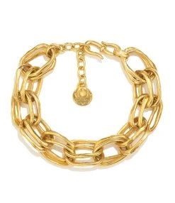 GOOSSENS PARIS Bracelet Spirale Double Chaîne