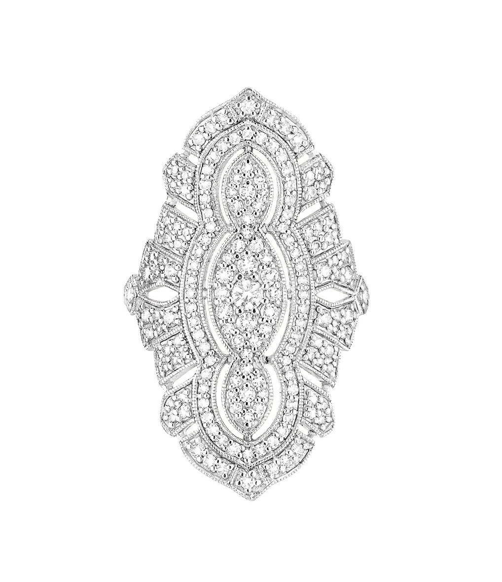 STONE PARIS Bague Tess Or Diamants 1 STONE PARIS Bague Tess Or Diamants