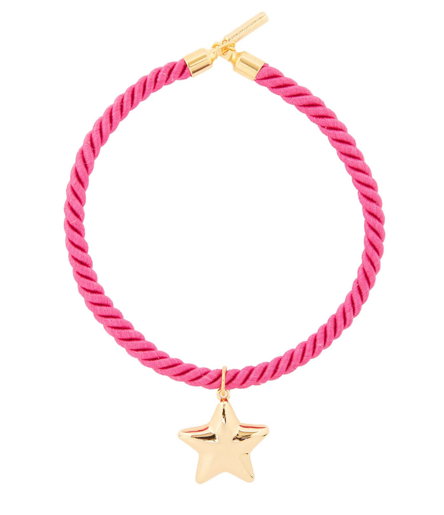 Timeless Pearly Collier Étoile Satin Rose 1 Timeless Pearly Collier Étoile Satin Rose