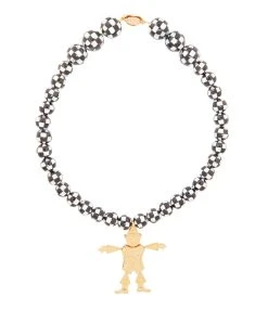 Timeless Pearly Collier Clown Damier