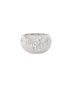 TITYARAVY Bague Prema Topaze Blanche Argent