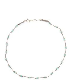 TITYARAVY Collier Lotus Beige Turquoise