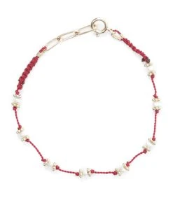 TITYARAVY Bracelet Lotus Rouge