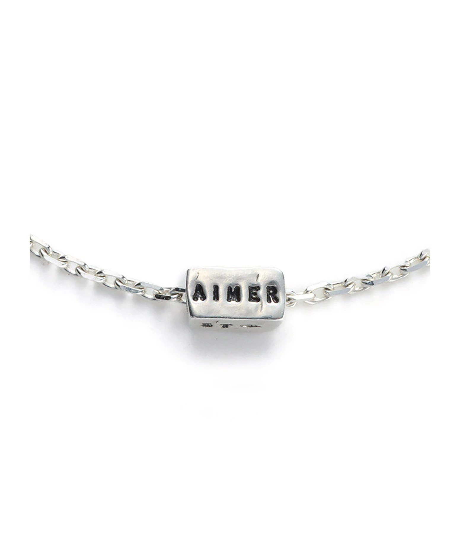 SERGE THORAVAL Collier Aimer, Rêver, Rire Argent 1 SERGE THORAVAL Collier Aimer, Rêver, Rire Argent