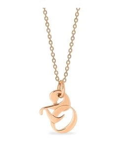 Ginette NY Collier 20 Or Rose, Collection Twenty