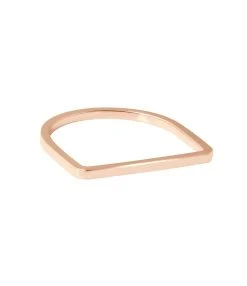 VANRYCKE Bague Medellin Carré Or Rose