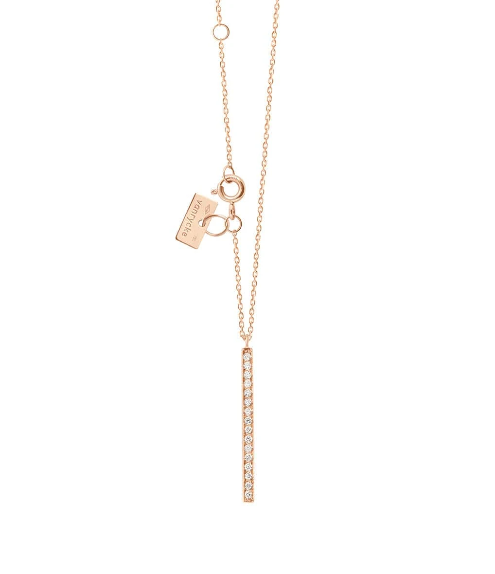 VANRYCKE Collier Medellin Diamants Or Rose 2 VANRYCKE Collier Medellin Diamants Or Rose – Image 2
