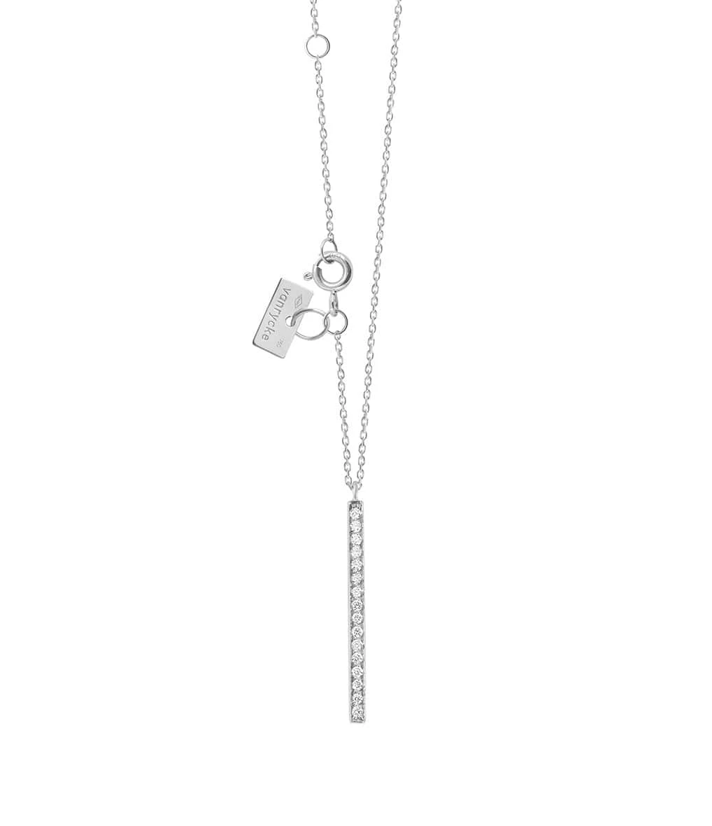 VANRYCKE Collier Medellin Diamants Or Blanc 2 VANRYCKE Collier Medellin Diamants Or Blanc – Image 2