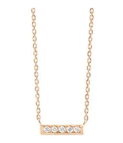 VANRYCKE Collier Medellin PM Diamants Or Rose