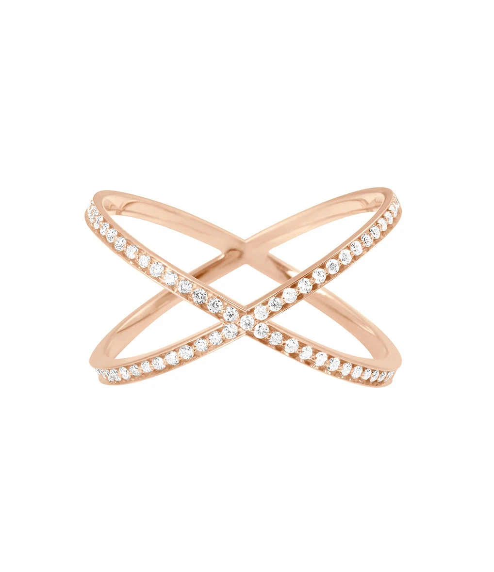 VANRYCKE Bague Coachella Diamants Or Rose 1 VANRYCKE Bague Coachella Diamants Or Rose