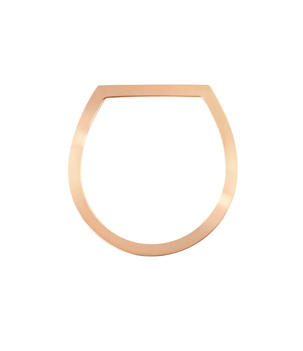 VANRYCKE Bague Auriculaire Bonnie & Clyde Or Rose 2 VANRYCKE Bague Auriculaire Bonnie & Clyde Or Rose – Image 2