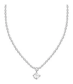 VANRYCKE Collier Stardust Diamant Or Blanc