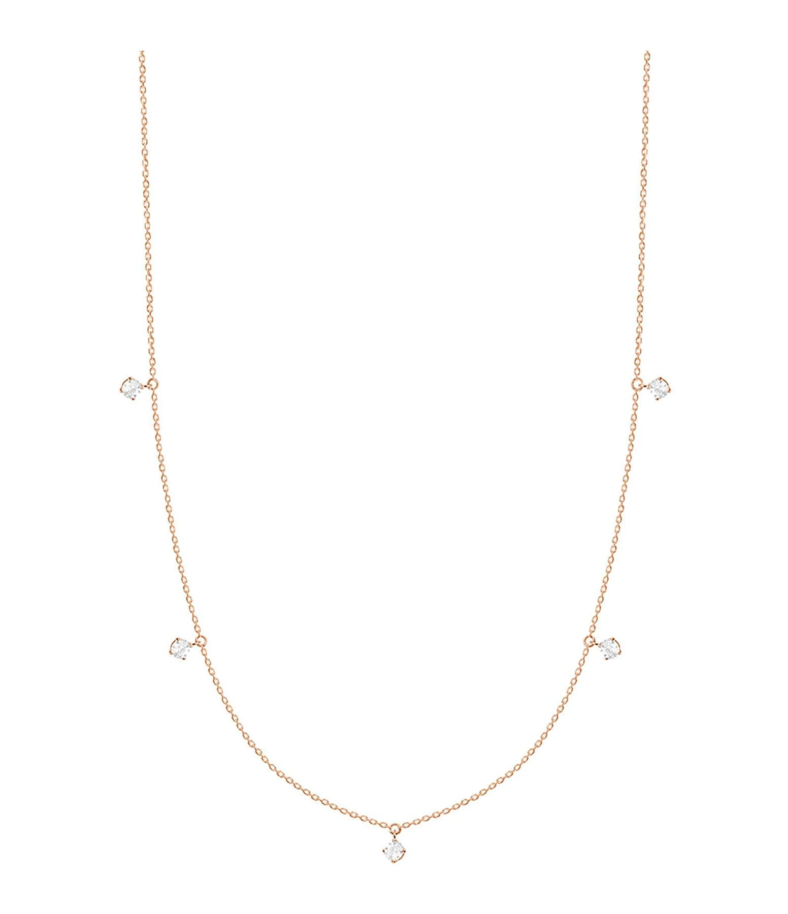 VANRYCKE Collier Stardust 5 Diamants Or Rose 1 VANRYCKE Collier Stardust 5 Diamants Or Rose