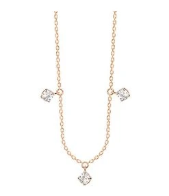 VANRYCKE Collier Stardust 3 Diamants Or Rose