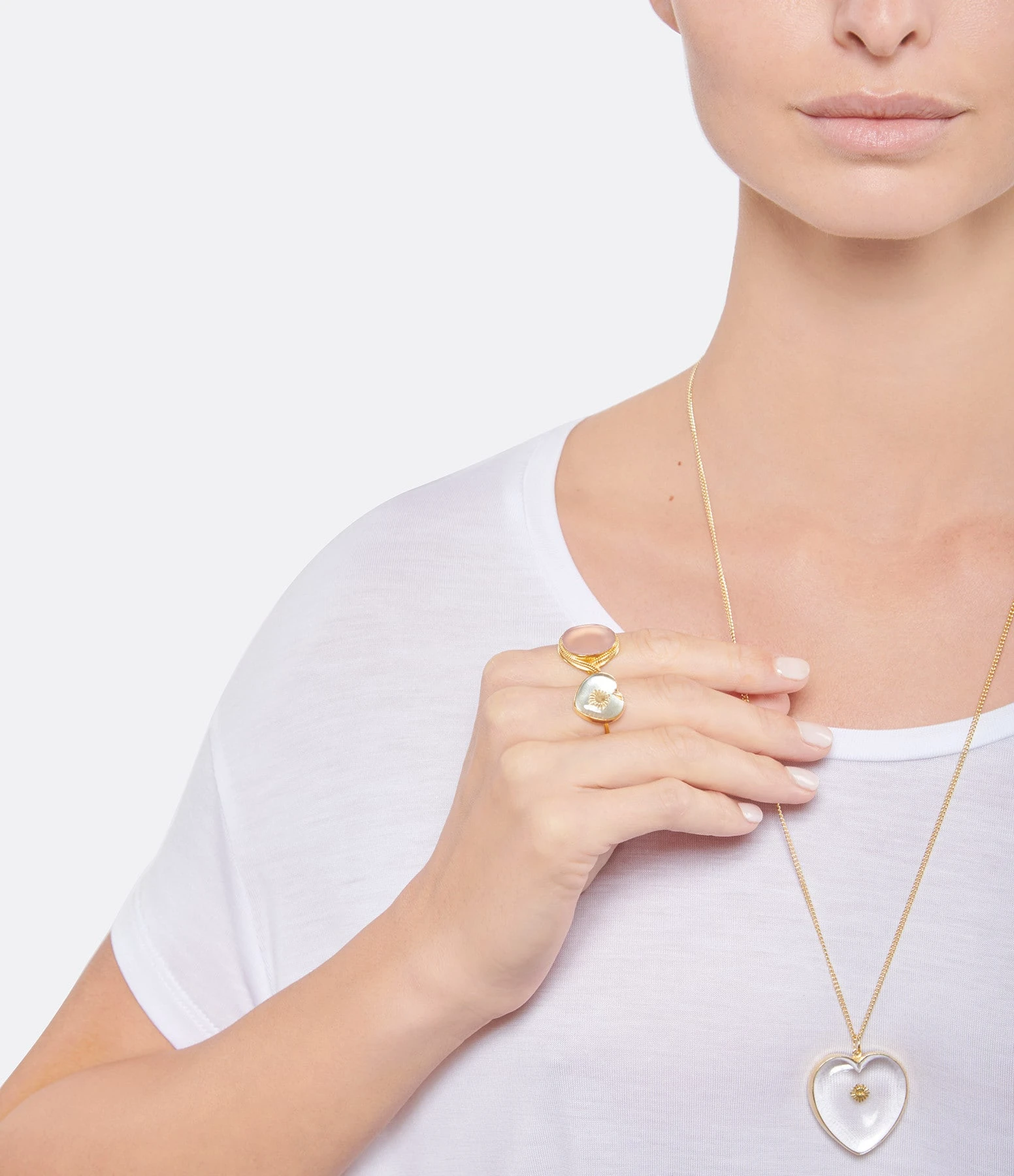 VADI JEWELS Bague Petit Cœur Cristal 2 VADI JEWELS Bague Petit Cœur Cristal – Image 2