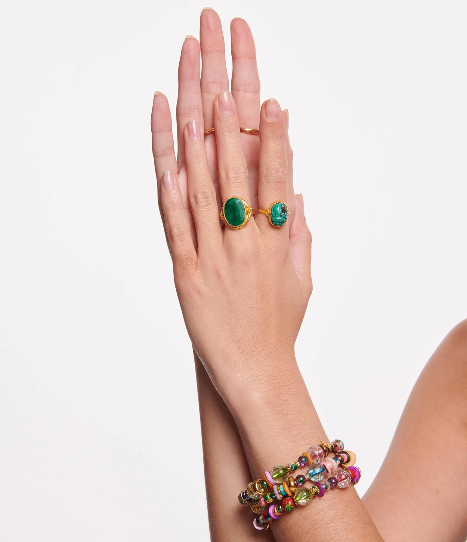 VADI JEWELS Bracelet Rita Petrol 2 VADI JEWELS Bracelet Rita Petrol – Image 2