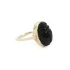 VADI JEWELS Bague Scarabée Onyx Noir