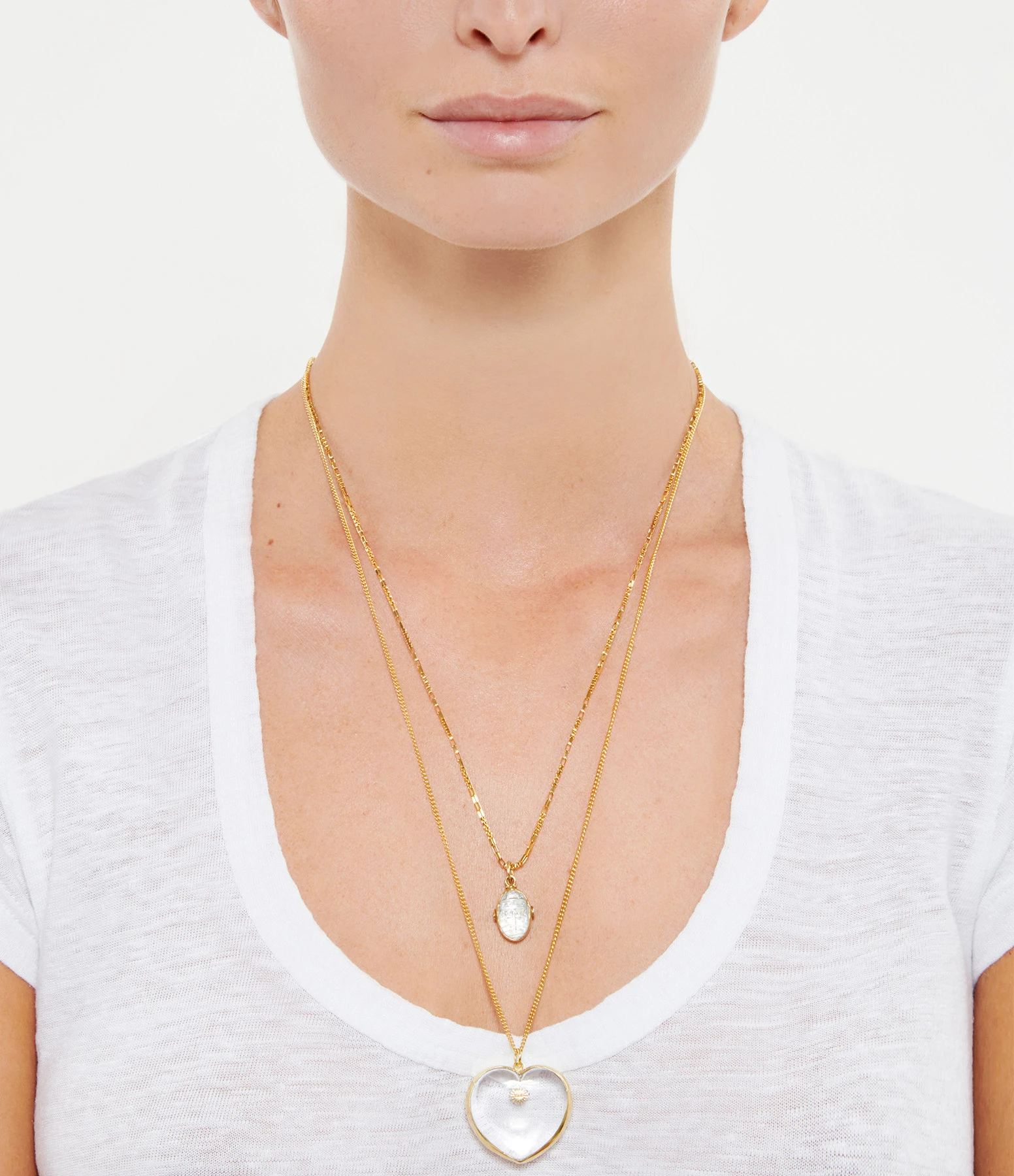 VADI JEWELS Sautoir Cœur Cristal 3 VADI JEWELS Sautoir Cœur Cristal – Image 3